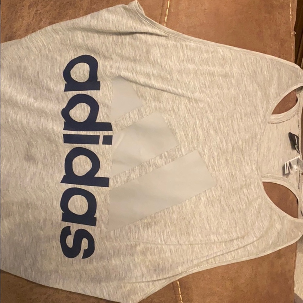 Adidas tank top for work out or just normal wear.